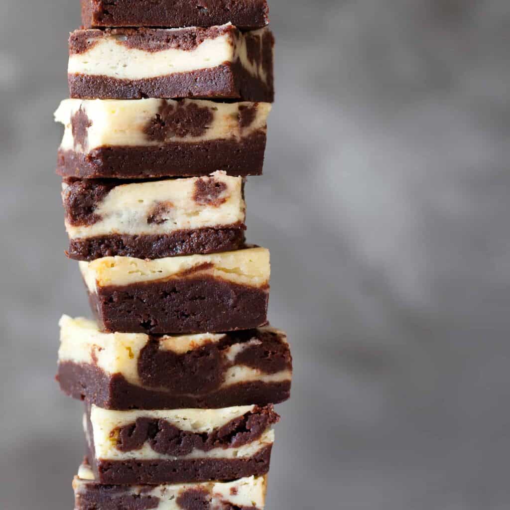 Cream Cheese Swirl Brownies
