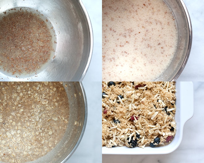 Vanilla Berry Baked Oatmeal