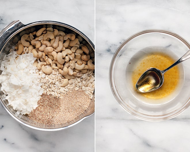 Coconut Cashew Granola