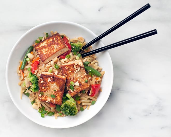 Mixed Veggie Tofu StirFry