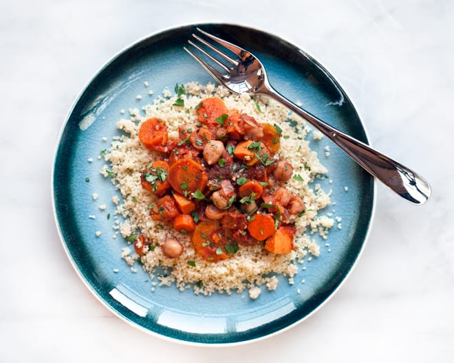 Root Vegetable Tagine with Sweet Potatoes and Carrots Last Ingredient