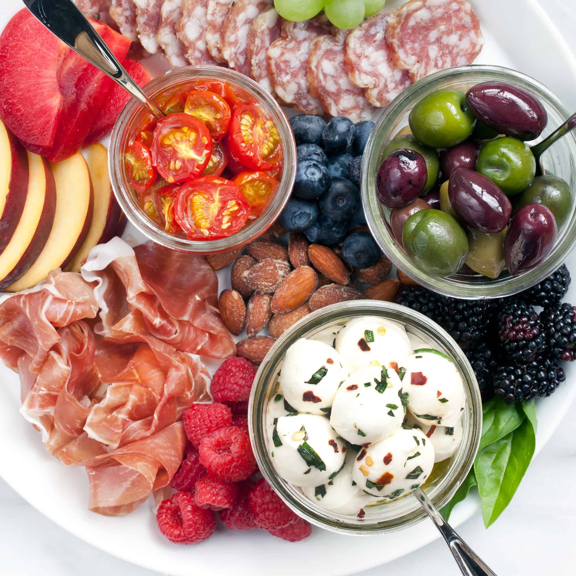 Marinated Mozzarella with Fresh Herbs Last Ingredient