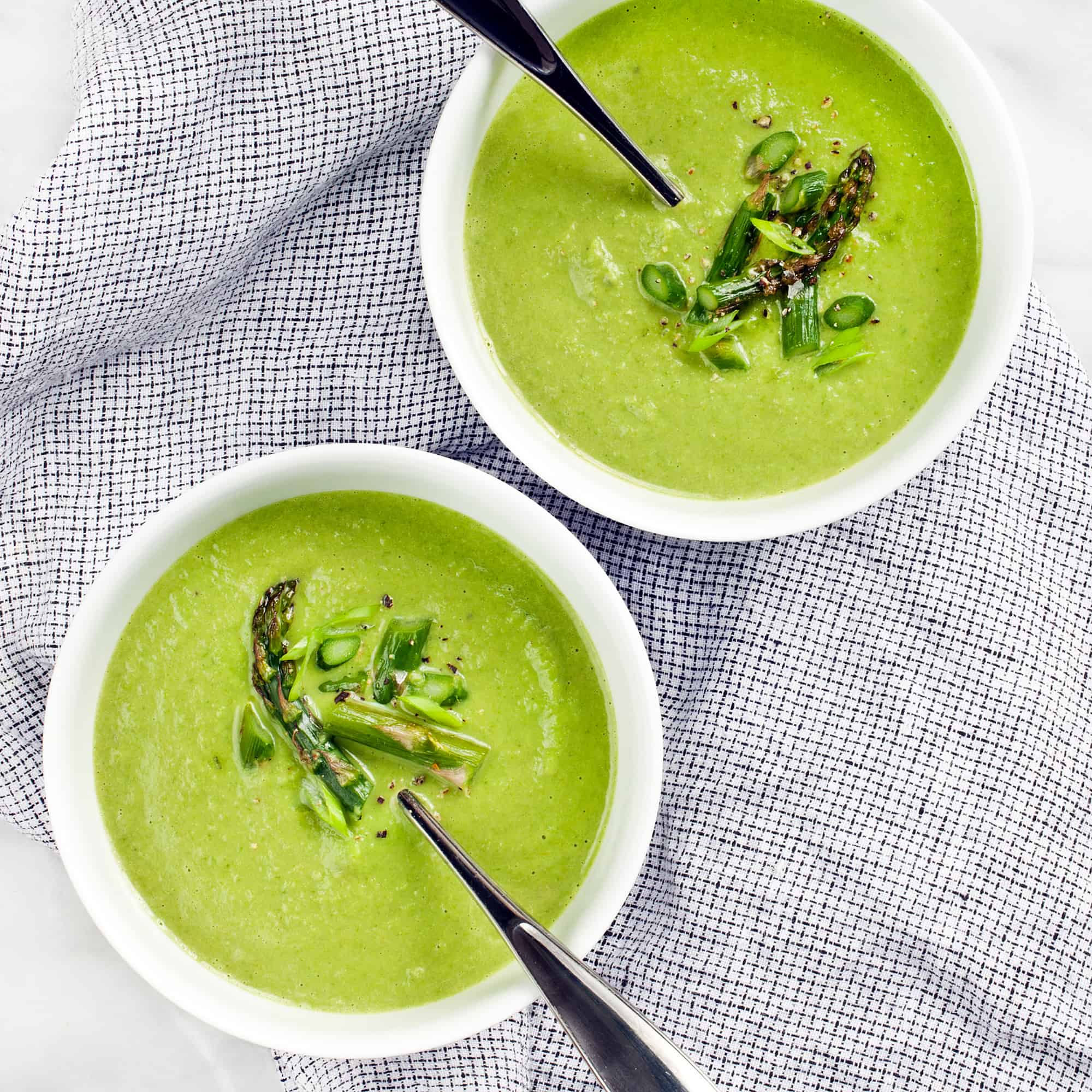 Asparagus Pea Soup Last Ingredint