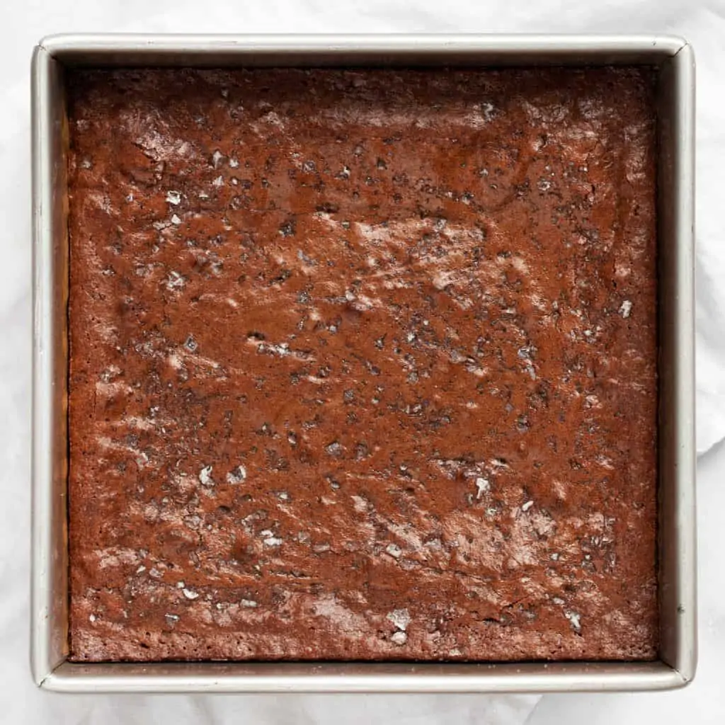 Salted Fudge Brownies