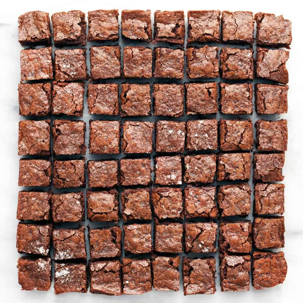 Salted Fudge Brownies
