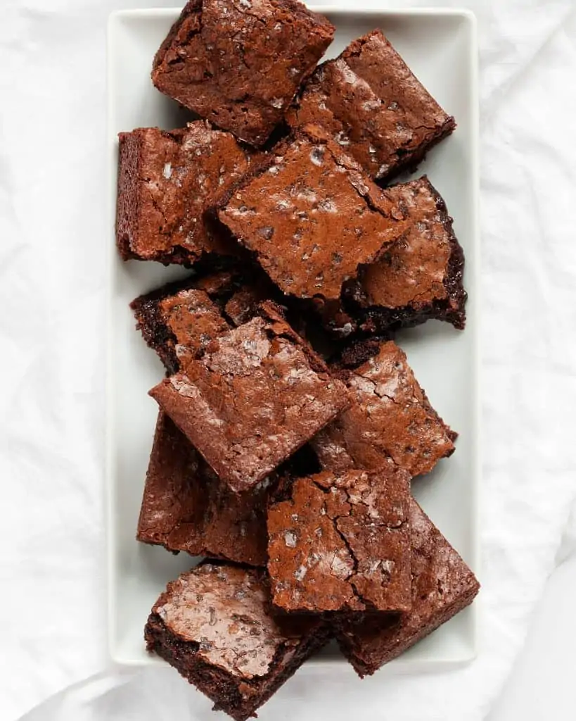 Salted Fudge Brownies