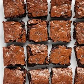 Salted Fudge Brownies