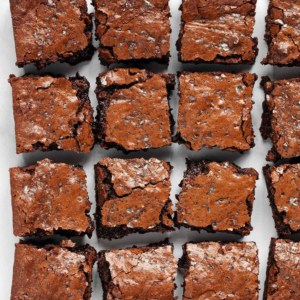 Salted Fudge Brownies