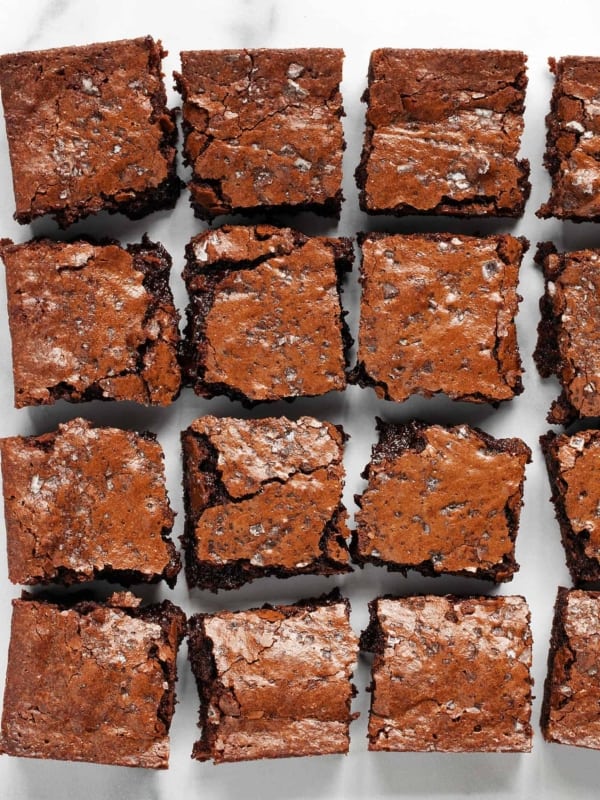 Salted Fudge Brownies
