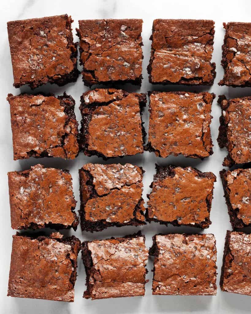Salted Fudge Brownies