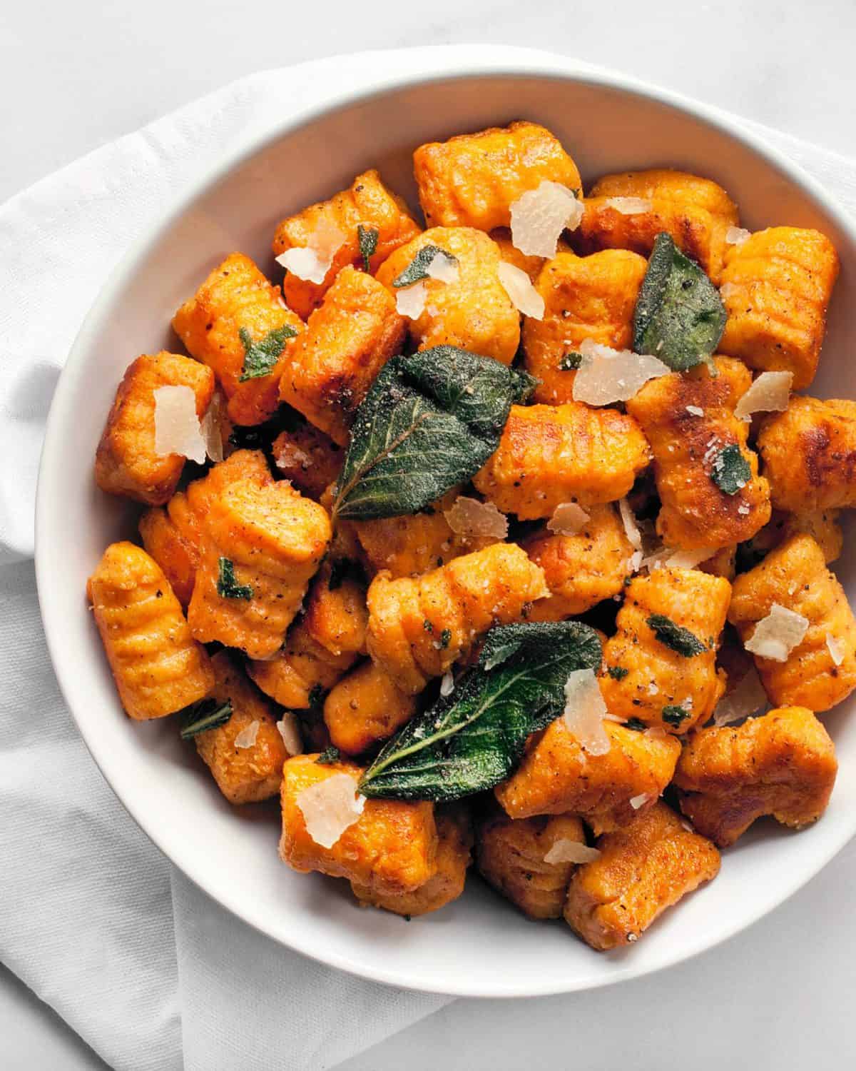 Sweet Potato Gnocchi with Sage and Brown Butter Last Ingredient