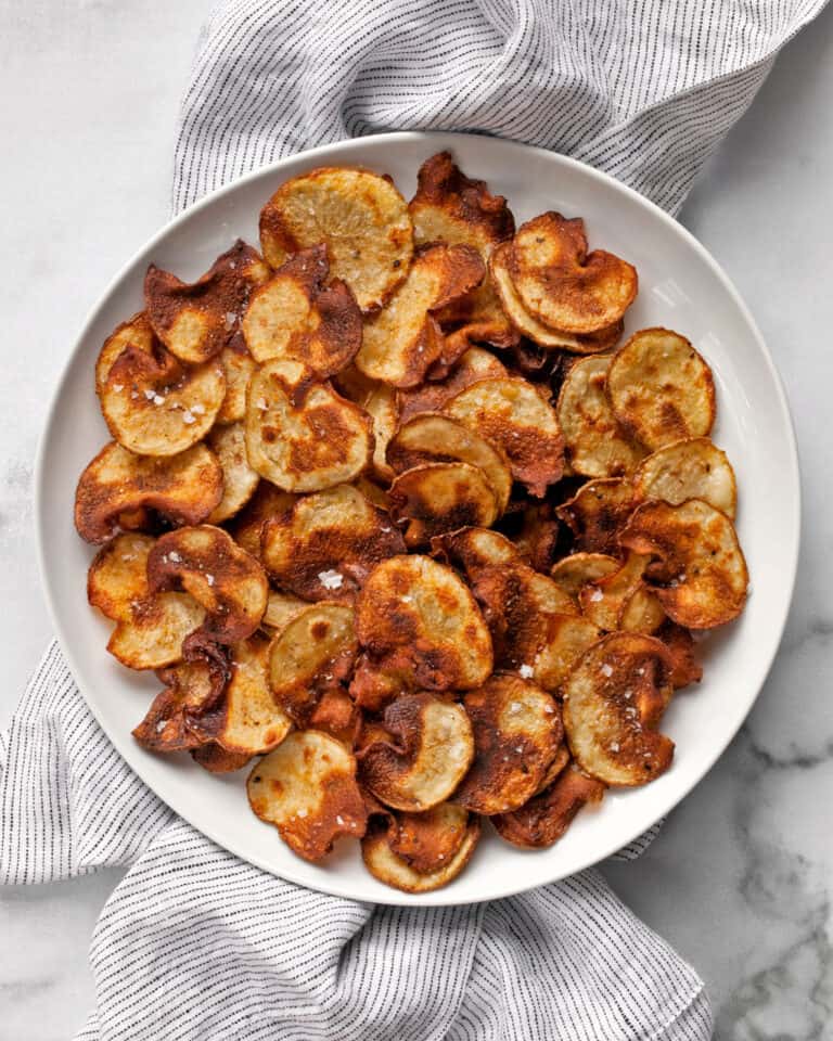 Homemade Baked Potato Chips Last Ingredient