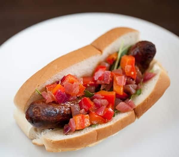 Chorizo Hot Dogs