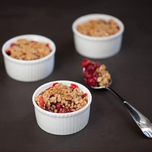 Sour Cherry Crumble