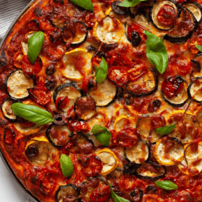 Roasted Veggie Pizza