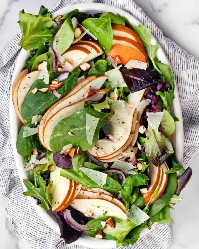 Pear Manchego Salad