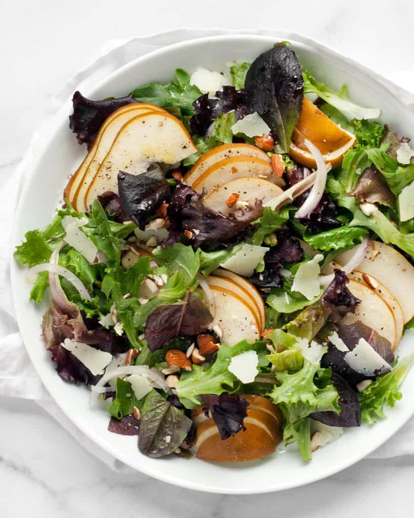 Pear Manchego Salad