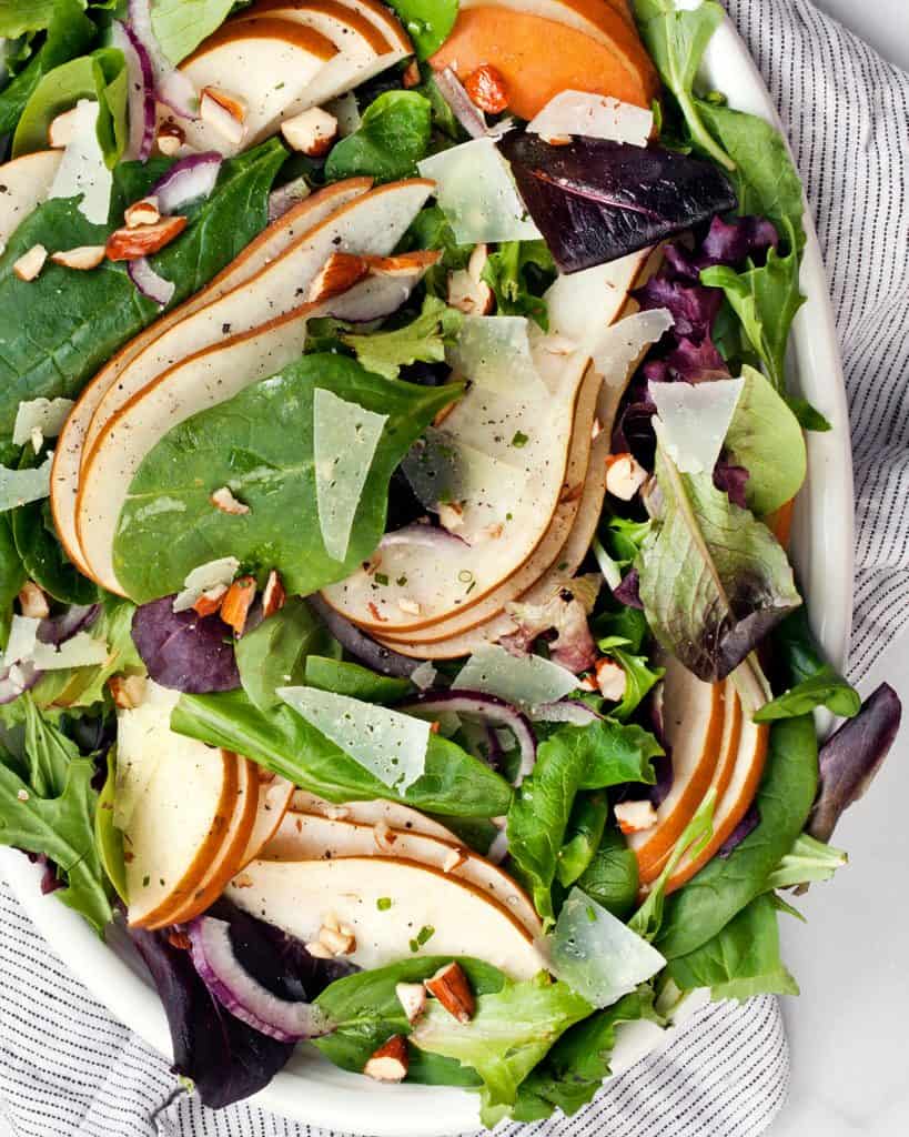 Pear Manchego Salad