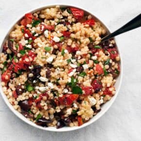 Sun-Dried Tomato & Olive Couscous