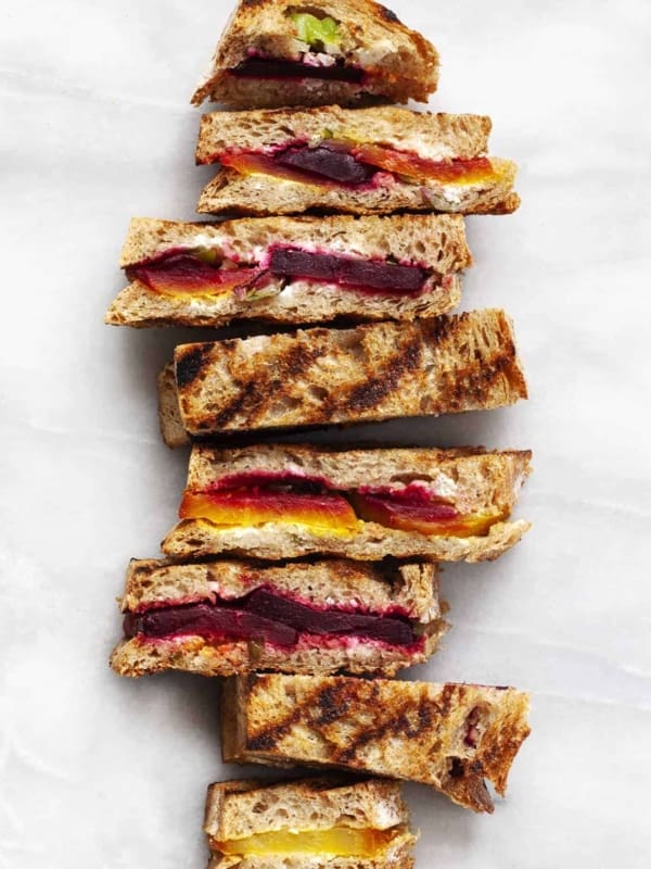 Beet Grilled Cheese