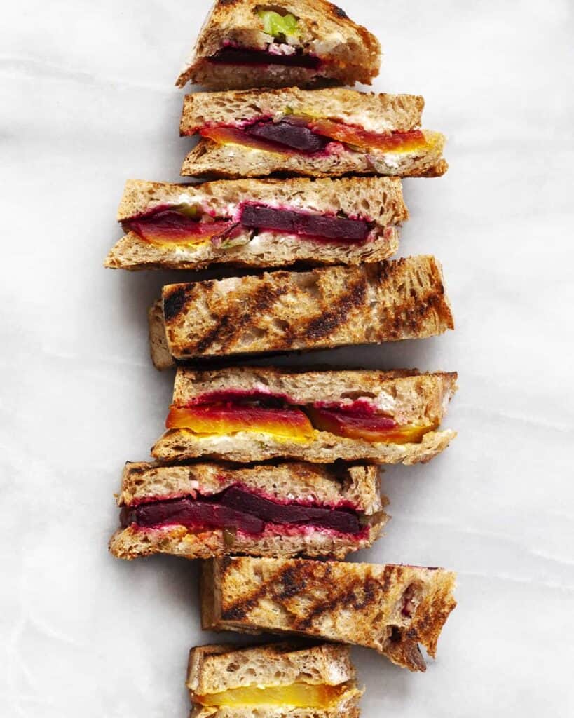 Beet Grilled Cheese