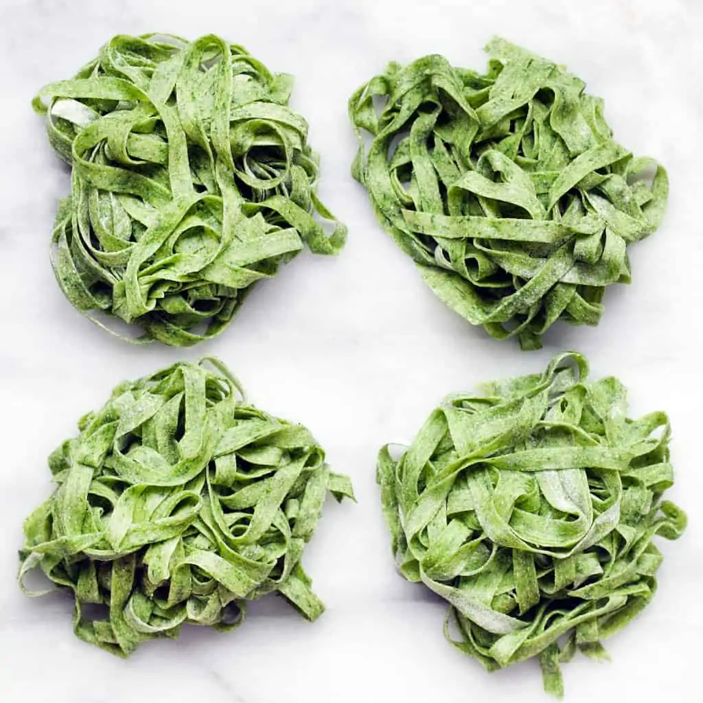 Fresh Spinach Pasta