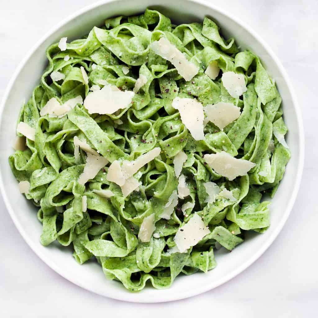 Fresh Spinach Pasta