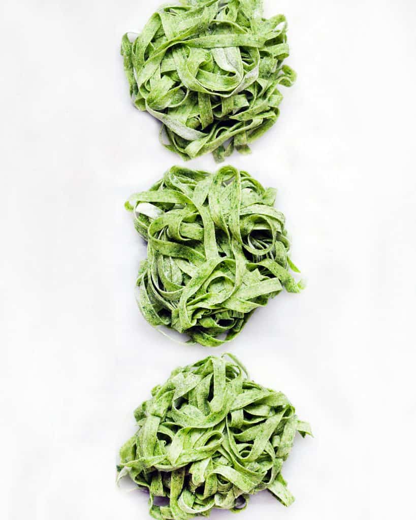 Fresh Spinach Pasta