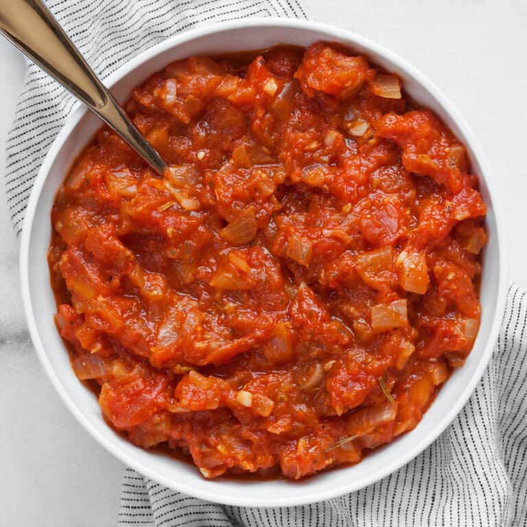 Fresh Tomato Sauce with Roma Tomatoes - Last Ingredient