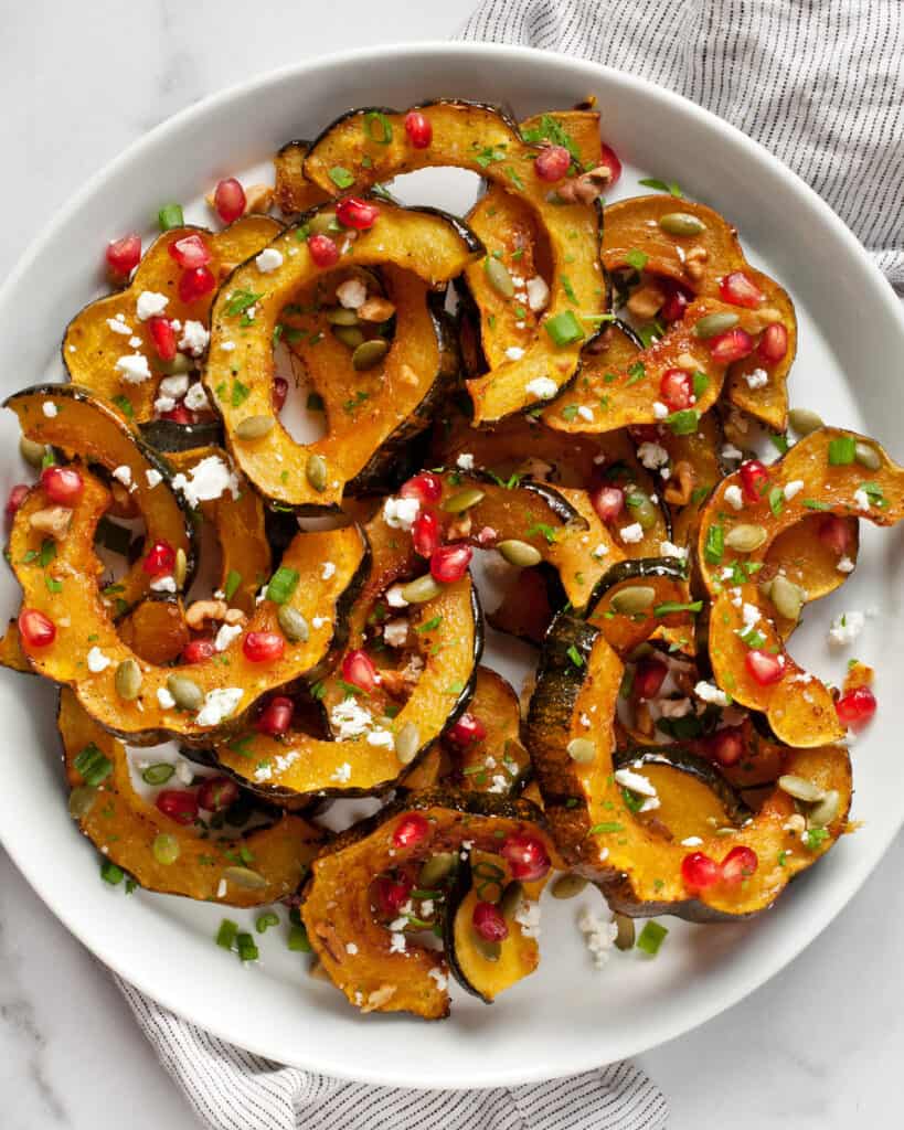 Roasted MapleGlazed Acorn Squash Last Ingredient