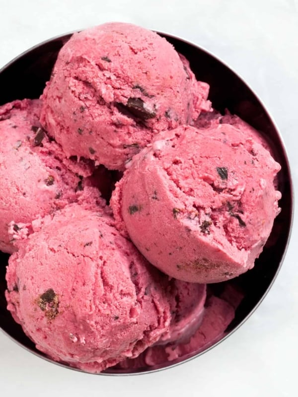 Black Raspberry Chip Ice Cream