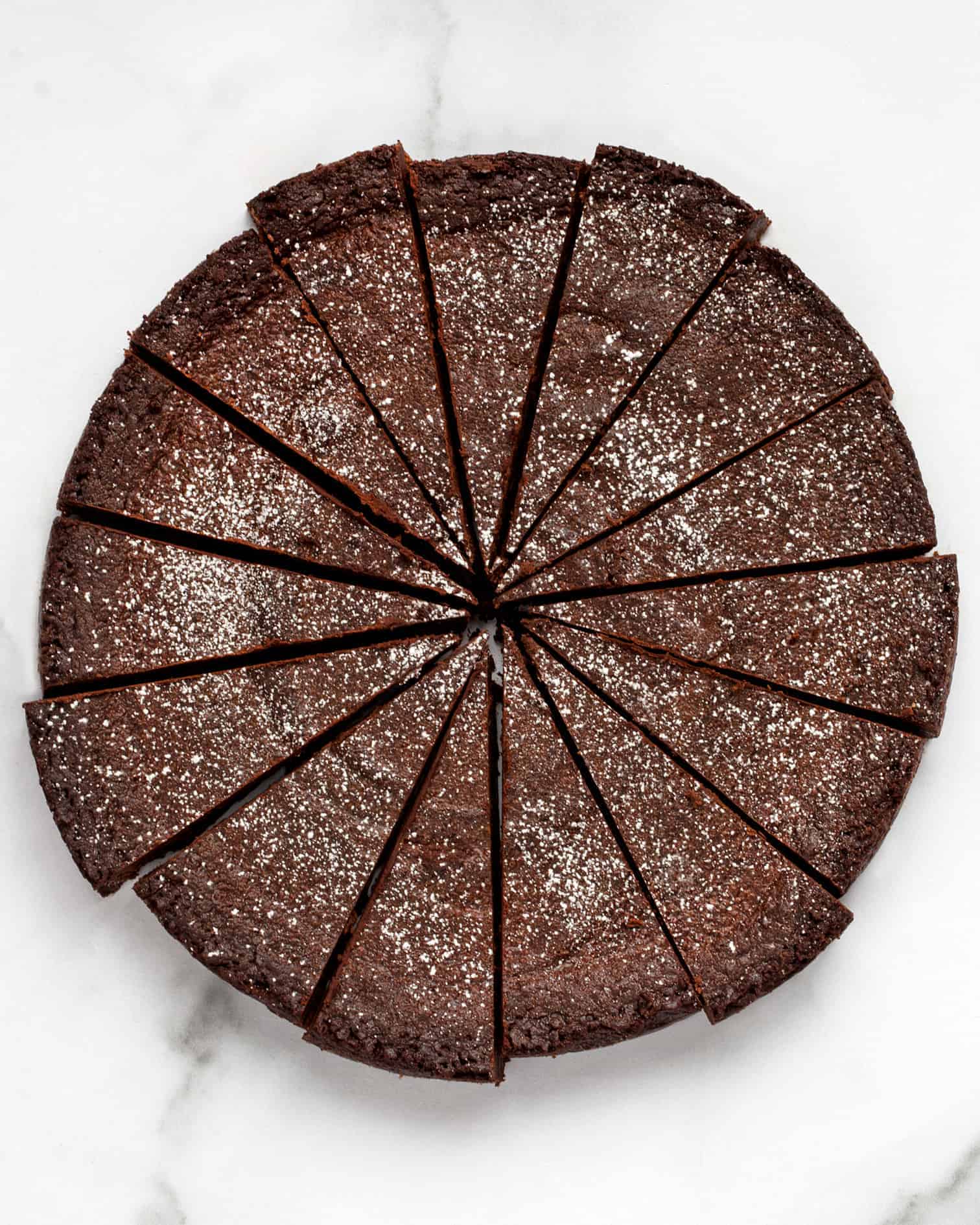15-Minute Chocolate Cake Sliced