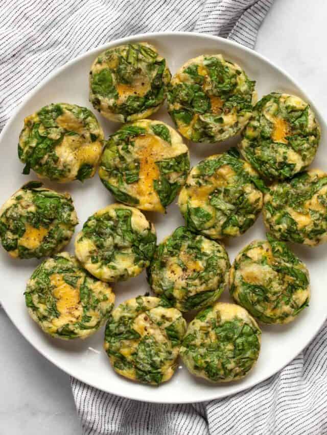 Mini Spinach Frittatas - Last Ingredient