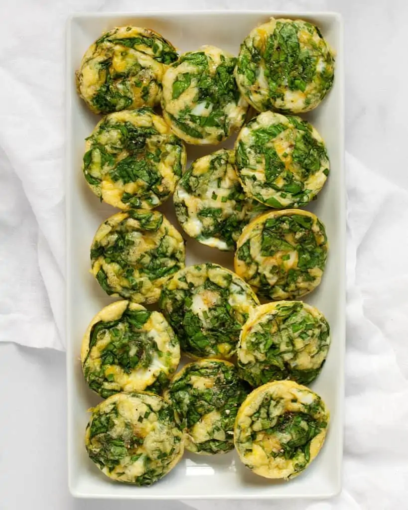 Mini Spinach Frittatas