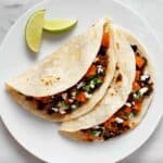 Sweet Potato Chorizo Tacos