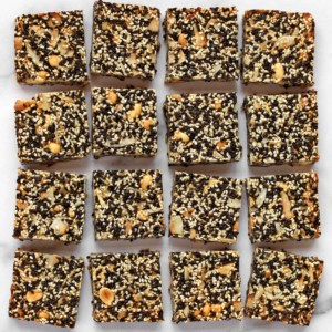 Sesame Peanut Bars