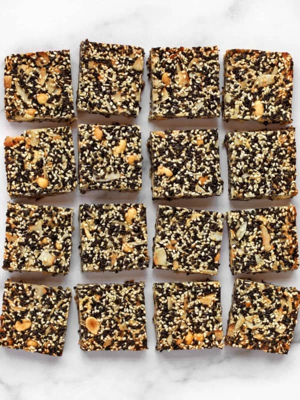 Sesame Peanut Bars