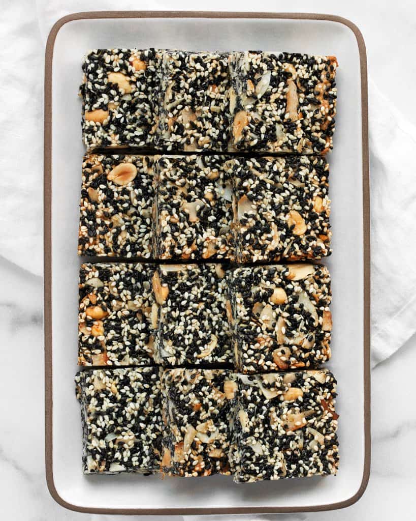 Sesame Peanut Bars