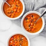 Sweet Potato Poblano Soup