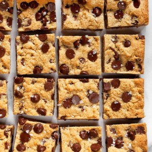 Chewy Chocolate Chip Cookie Bars