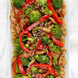 Quinoa Veggie Stir-Fry