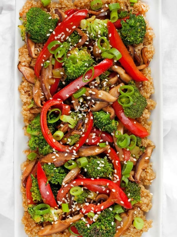 Quinoa Veggie Stir-Fry