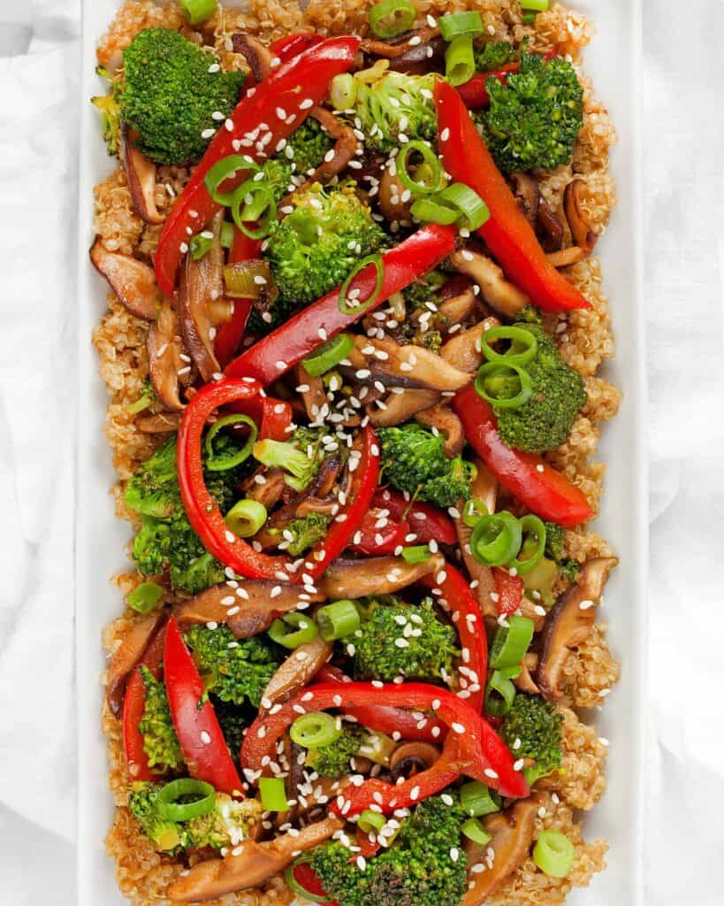 Quinoa Veggie Stir-Fry