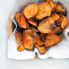 Baked Sweet Potato Chips