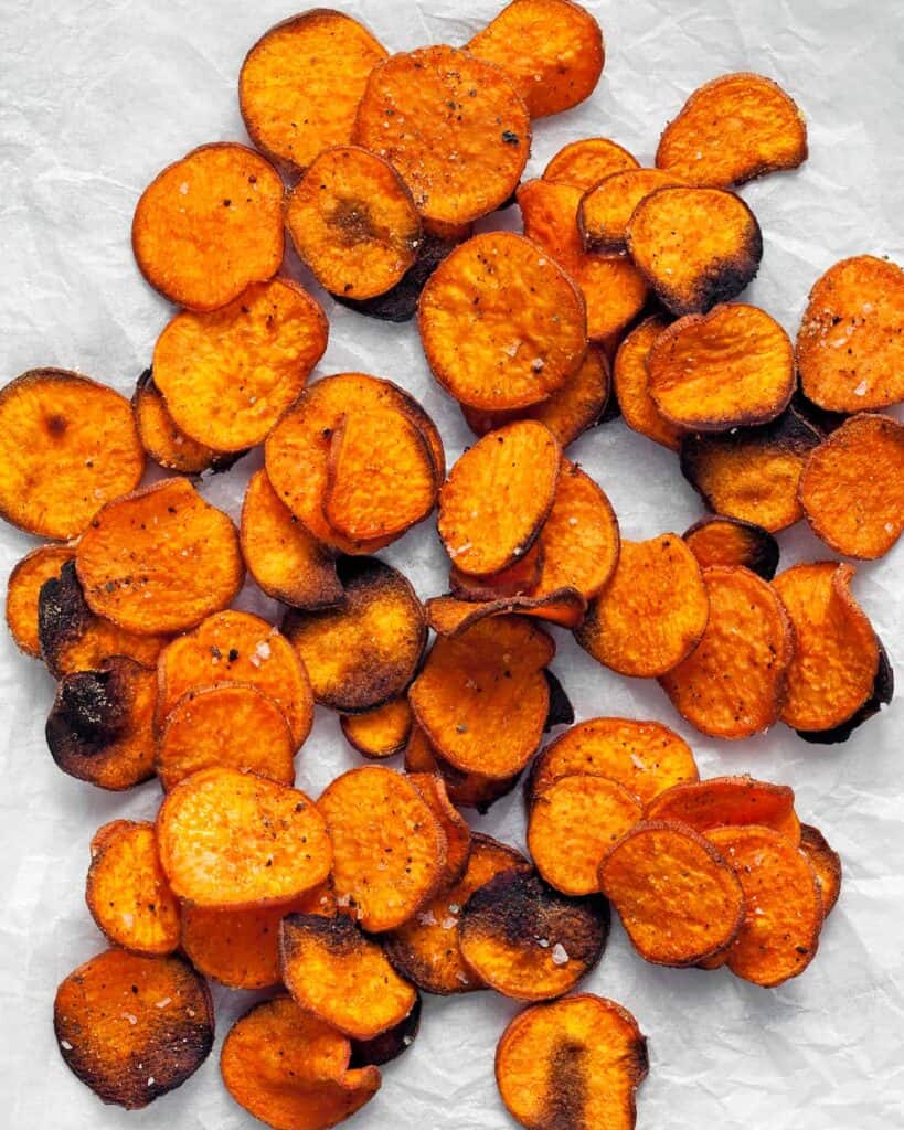 Baked Sweet Potato Chips