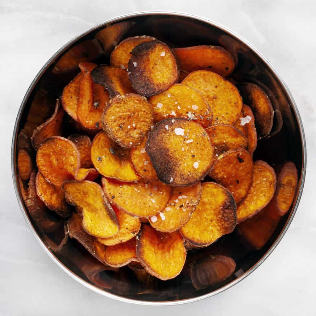 Baked Sweet Potato Chips