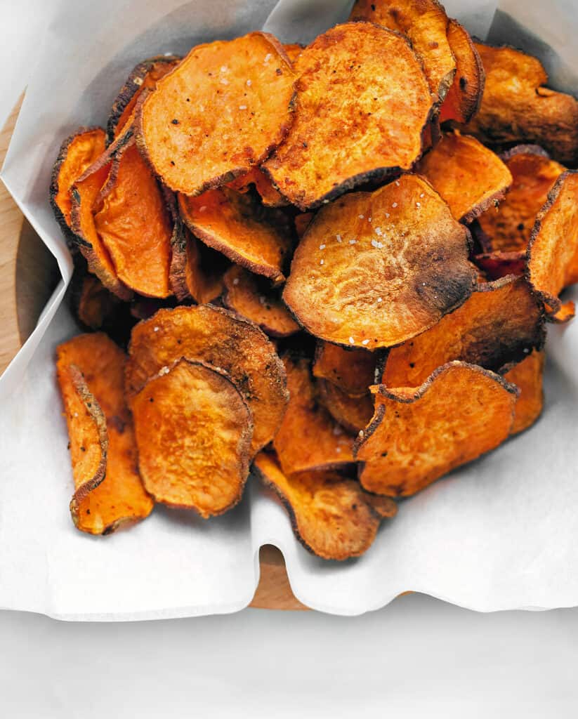 Baked Sweet Potato Chips