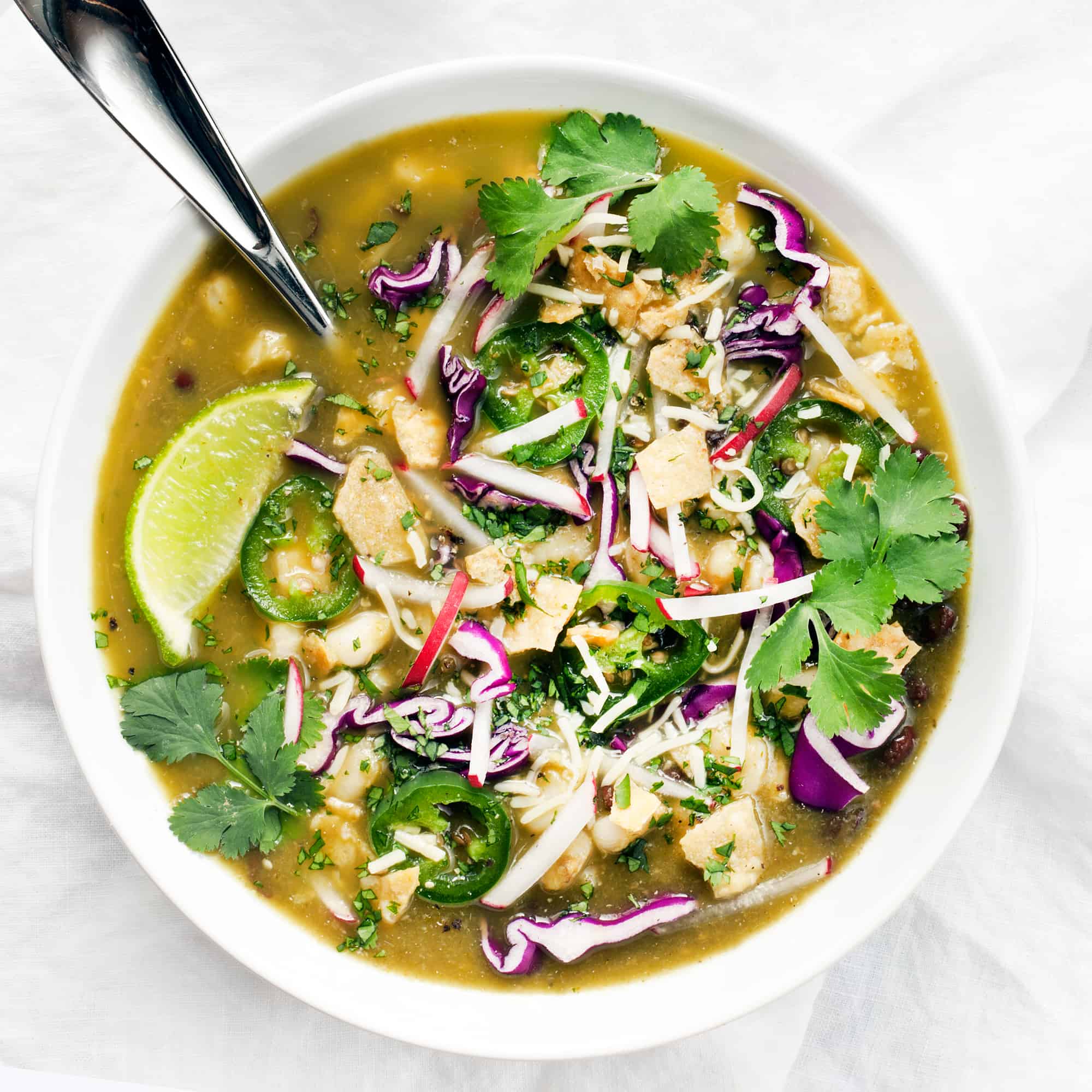 Green Chili Posole Last Ingredient