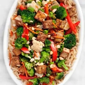 Mixed Veggie Tofu Stir-Fry