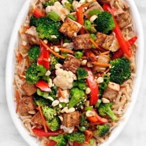 Mixed Veggie Tofu Stir-Fry